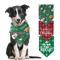 Polyester Pet Scarf christmas design PC