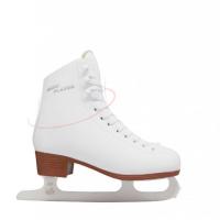 Acero inoxidable & CLORURO DE POLIVINILO Zapatos de skate, blanco,  Par