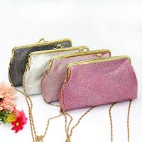 Polyester Wallet with chain & soft surface Solid PC