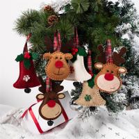 Lijm gebonden stof Kerstboom hangende Decoratie Instellen