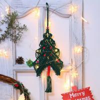 Cotton Hanging Ornament for home decoration & christmas design handmade green PC