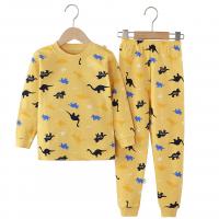 Cotton Children Pajama Set & two piece Pants & top printed Set