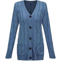 Baumwolle Pullover Mantel, Solide, mehr Farben zur Auswahl,  Stück