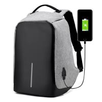 Oxford Backpack soft surface & with USB interface & waterproof patchwork PC