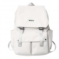Nylon Backpack large capacity & soft surface Solid PC
