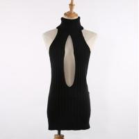 Acrylic Sexy Package Hip Dresses hollow Cotton Solid : PC