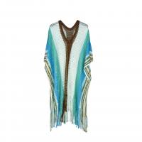 Polyamide Tassels Swimming Cover Ups loose Polyester jacquard Solid : PC