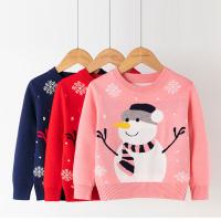 Viscose Children Sweater christmas design knitted Cartoon PC