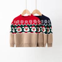 Viscose Children Sweater christmas design knitted PC
