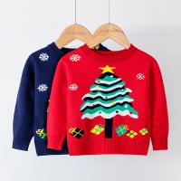 Viscose Girl Sweater christmas design knitted PC
