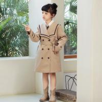 Cotton Girl Coat mid-long style  Solid PC