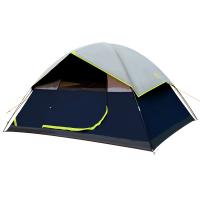 Fiberglass & Gauze & Polyester windproof Tent large capacity & portable & sun protection & waterproof PC