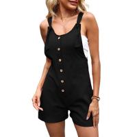 Spandex Middle Waist Women Suspender Short flexible & backless & loose Solid PC