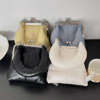 PU Leather Easy Matching Handbag soft surface plaid PC