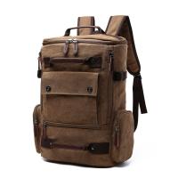 Canvas Mountaineering Bag large capacity & soft surface & waterproof Solid PC