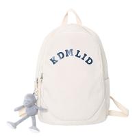 Nylon Backpack soft surface letter PC