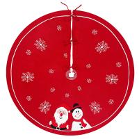 Lepicí lepená tkanina Vánoční strom sukně Stampato Rosso kus