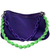 PVC Shoulder Bag large capacity & soft surface & attached with hanging strap Solid PC