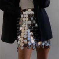 Metal Fiber Skirt hollow silver : PC