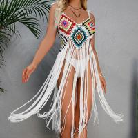 Acrylic Tassels Swimming Cover Ups hollow : PC