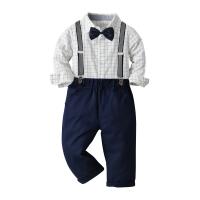 Cotton Bow Tie and Suspender Sets & two piece Cotton suspender pant & top Set