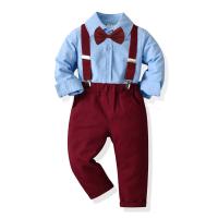 Cotton Bow Tie and Suspender Sets & two piece suspender pant & top Lot