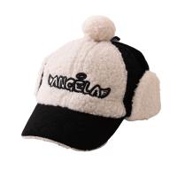 Wool windproof Baseball Cap for children & thermal embroidered PC