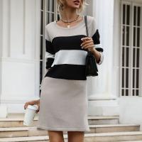 Polyester Sweater Dress & loose PC