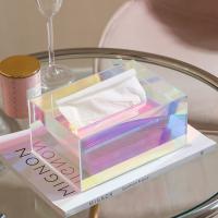 Acryl Tissue-Box, mehr Farben zur Auswahl,  Stück