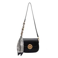 PU Leather Box Bag Shoulder Bag attached with hanging strap PC