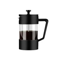 High borosilicate glass French Press Pot durable & thickening 304 Stainless Steel black PC