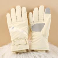 PU Leather & Polyester Waterproof Riding Glove thermal & unisex : Pair
