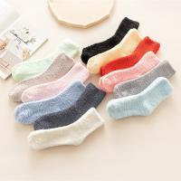 Polyester Women Knee Socks thicken & thermal Solid : Bag