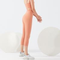 Poliamida Pantalones Mujer Yoga, labor de retazos, Sólido, más colores para elegir,  trozo