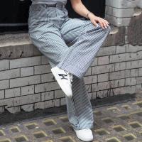 Cotton Women Long Trousers & loose printed striped PC