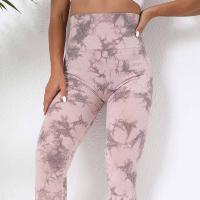 Nylon Quick Dry Women Yoga Pants lift the hip Tie-dye PC