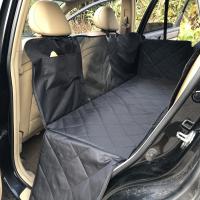 PP Cotton & Thermoplastic Polyurethane & Oxford Waterproof Pet Car Mat plain dyed Solid black PC