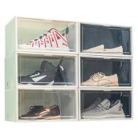 Polypropylene-PP Storage Shoe Box dustproof & portable Solid Lot