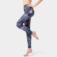 Polyester Quick Dry Women Yoga Pants printed PC