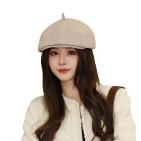 Woollen Cloth Easy Matching Berets for women plain dyed Solid : PC