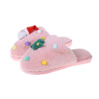 Plush Fluffy slippers & thermal Cartoon PC
