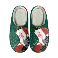 Cotton Cloth Fluffy slippers & thermal Cartoon Pair