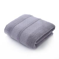 Cotton Soft & Absorbent Bath Towel thicken plain dyed geometric PC