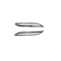 22 Lexus NX260/350 Front Light Brows, two piece, , silver, Sold By Set