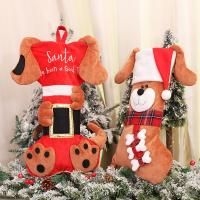 Flannelette & Non-Woven Fabrics Christmas Decoration Stocking christmas design PC