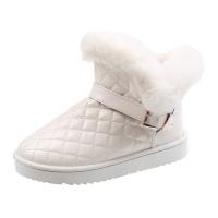 PU Leather Snow Boots & anti-skidding & thermal Solid Pair