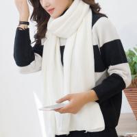 Acrylic Women Scarf thicken & thermal Plain Weave Solid PC