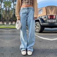 Algodón Mujer Jeans, labor de retazos,  trozo