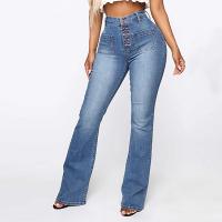 Cotton Plus Size & High Waist Women Jeans patchwork PC