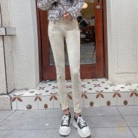 Cotton Slim & High Waist Women Jeans PC